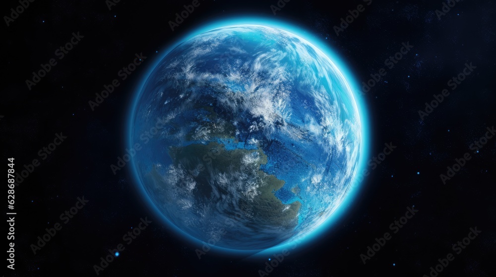 Fototapeta premium Global catasrtophe concept illustration