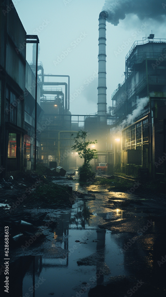 Smoke Signals of Grief: Factory's Sorrowful Omen, Generative AI Smoke Signals of Grief: Factory's Sorrowful Omen, Generative AI