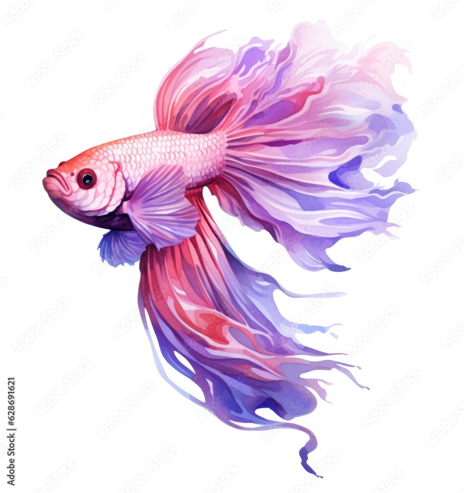 Beautiful siamese fish isolated Beautiful siamese fish isolated