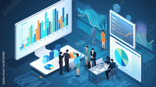 Wallpaper Mural Big Data Analytics for Business Growth, Analyze the role of big data analytics in driving business insights, decision - making, and competitive advantage Torontodigital.ca