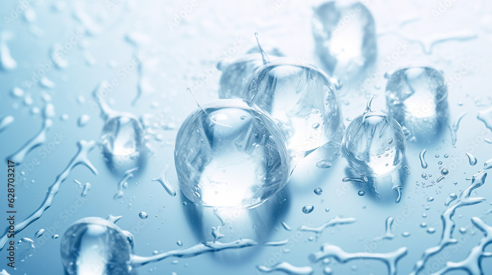 涼しげな氷 涼しげな氷