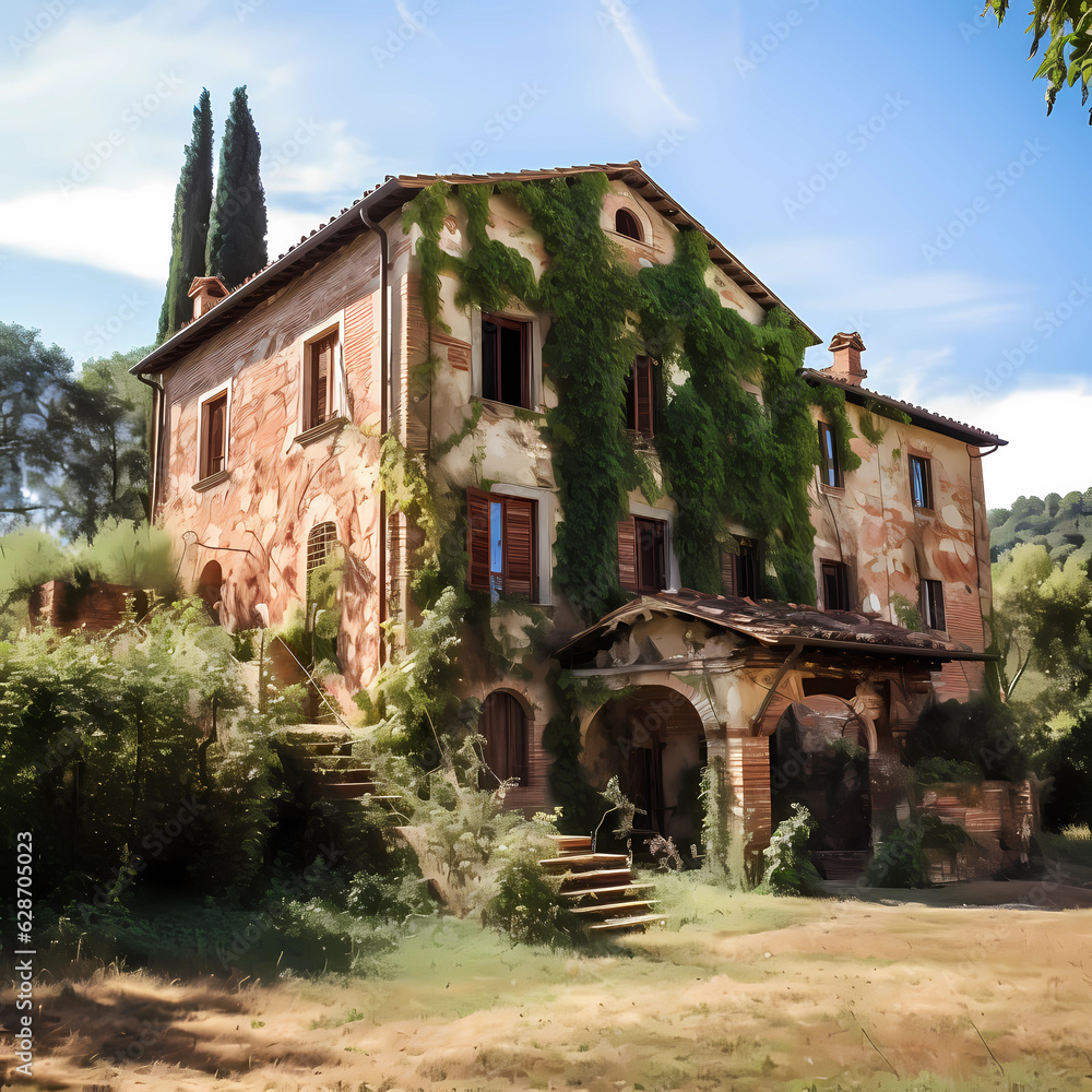 beautiful old farmhouse in the middle of Tuscany beautiful old farmhouse in the middle of Tuscany
