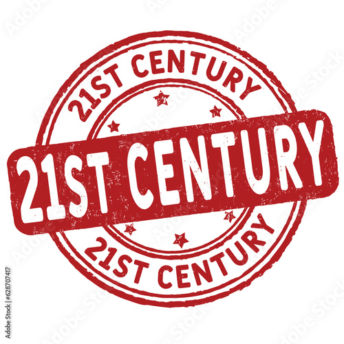21st century grunge rubber stamp