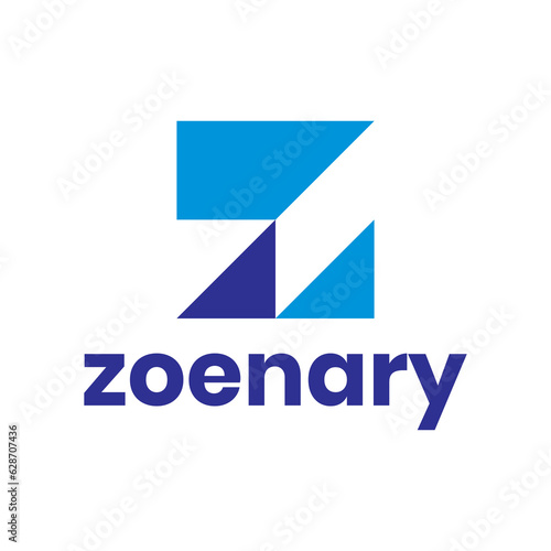 Free Download Geometric letter Z logo icon design. - GFXLoad