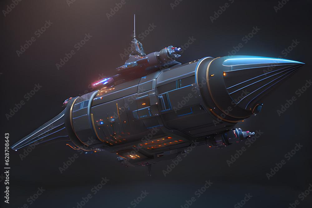 Obraz premium a spacecraft, Generative AI