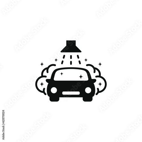 Car wash icon isolated on white background