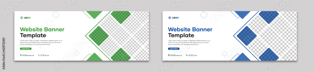 Editable web banner template, horizontal web banner template. Corporate business promotion banner design. Modern website banner design with polygonal pattern. Creative advertising banner template Editable web banner template, horizontal web banner template. Corporate business promotion banner design. Modern website banner design with polygonal pattern. Creative advertising banner template
