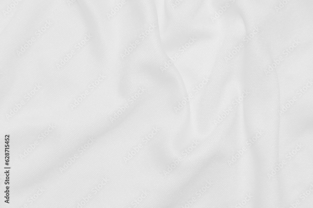 A clean white cloth with swaying streaks for the background.