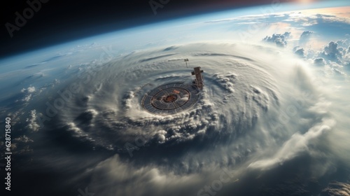 Hurricane Florence over Atlantics