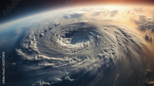 Hurricane Florence over Atlantics