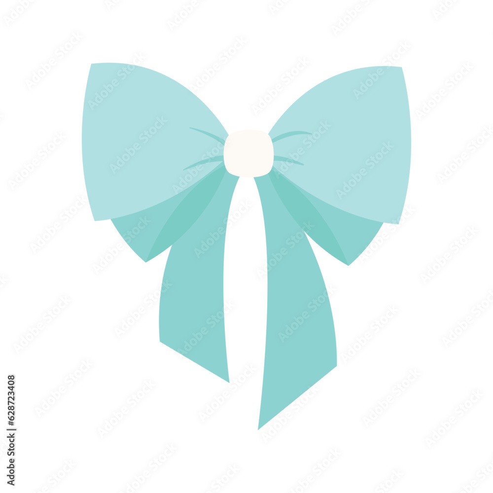 Ribbon bow clipart design. Valentine's Day or wedding decorated tape bows. Cartoon elements for present, celebration, and congratulation. Isolated on white background vector illustration Ribbon bow clipart design. Valentine's Day or wedding decorated tape bows. Cartoon elements for present, celebration, and congratulation. Isolated on white background vector illustration