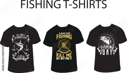 fishing t-shirt design