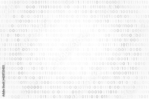 binary code algorithm concept background for virtual learning