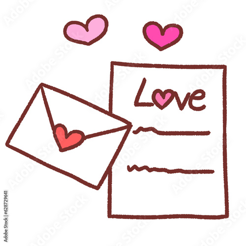 Love Letters and envelopes