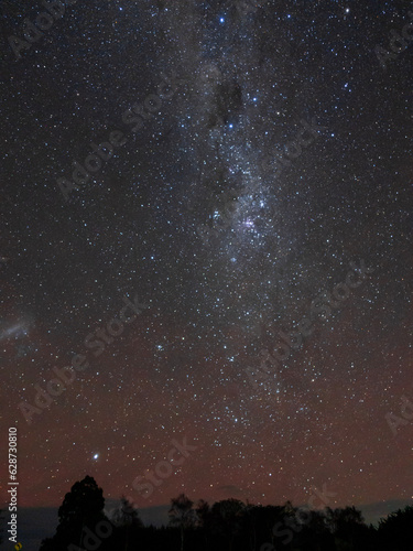 starry night sky, Milky way Christchurch, New Zealand