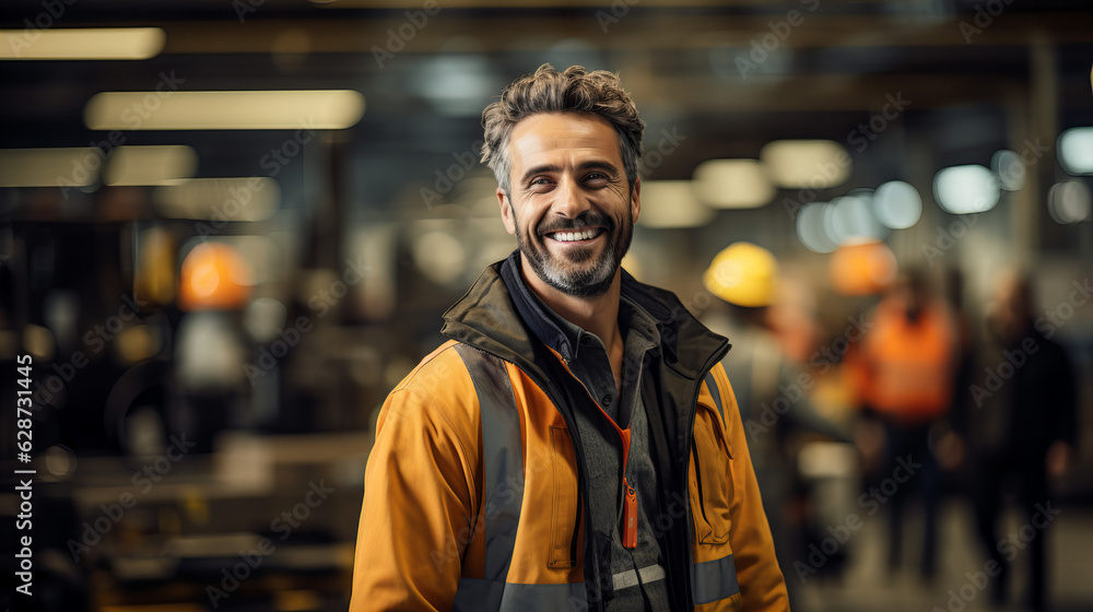 image of construction workers with Generative Ai image of construction workers with Generative Ai