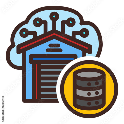 Data Warehousing Icon