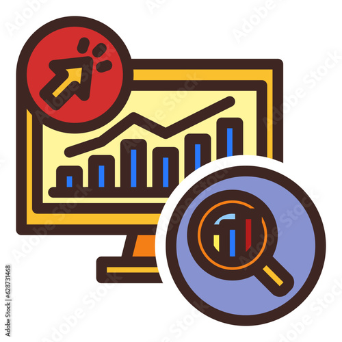 Clickstream Analysis Icon