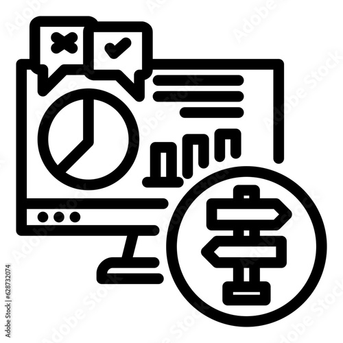 Data-Driven Decision Making Icon
