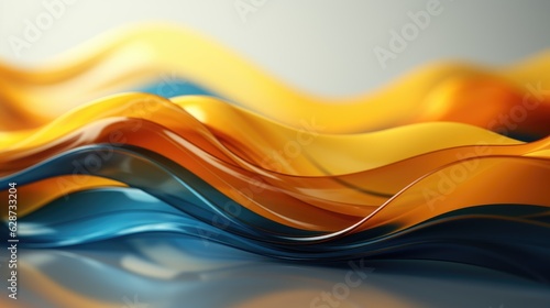 abstract colorful waves