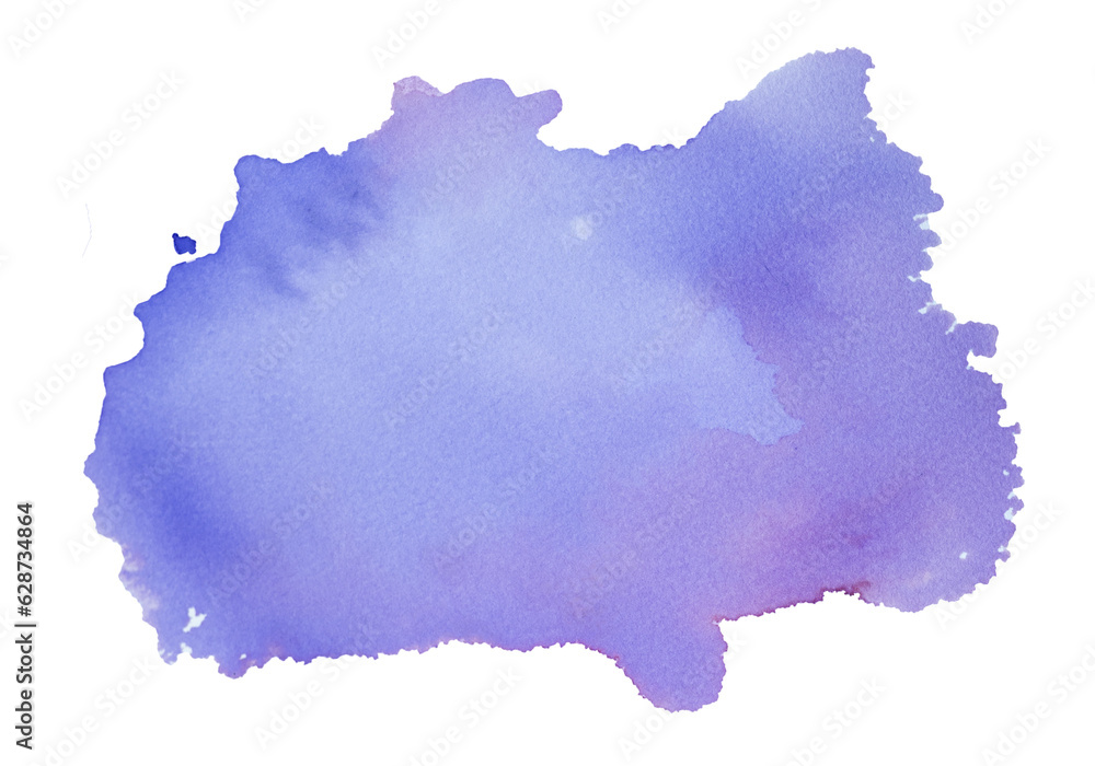Violet purple watercolor hand painted on paper texture background Violet purple watercolor hand painted on paper texture background