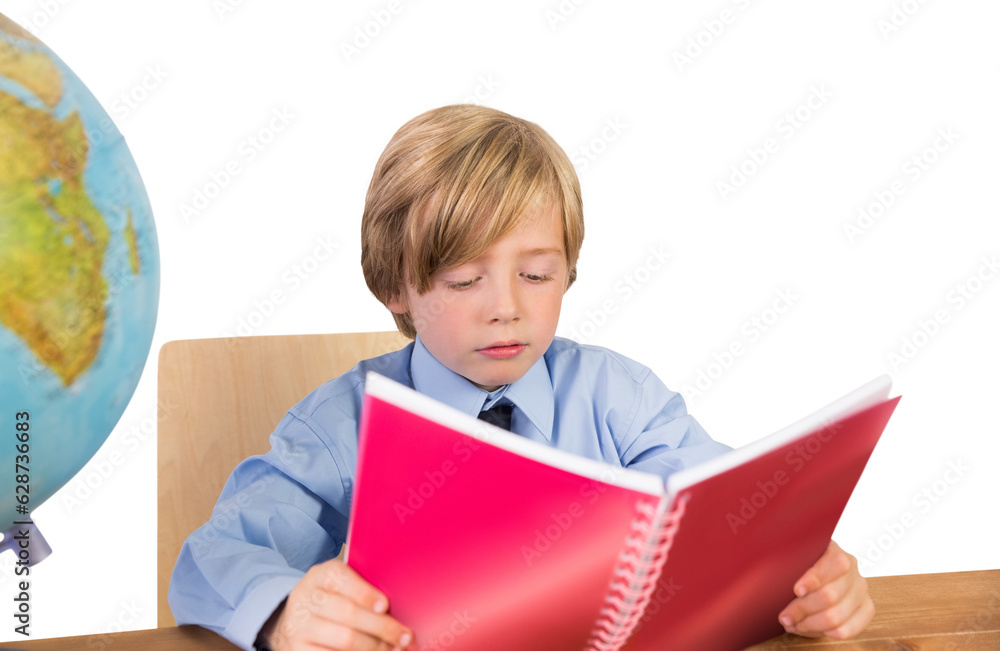 Digital png photo of caucasian schoolboy on transparent background Digital png photo of caucasian schoolboy on transparent background