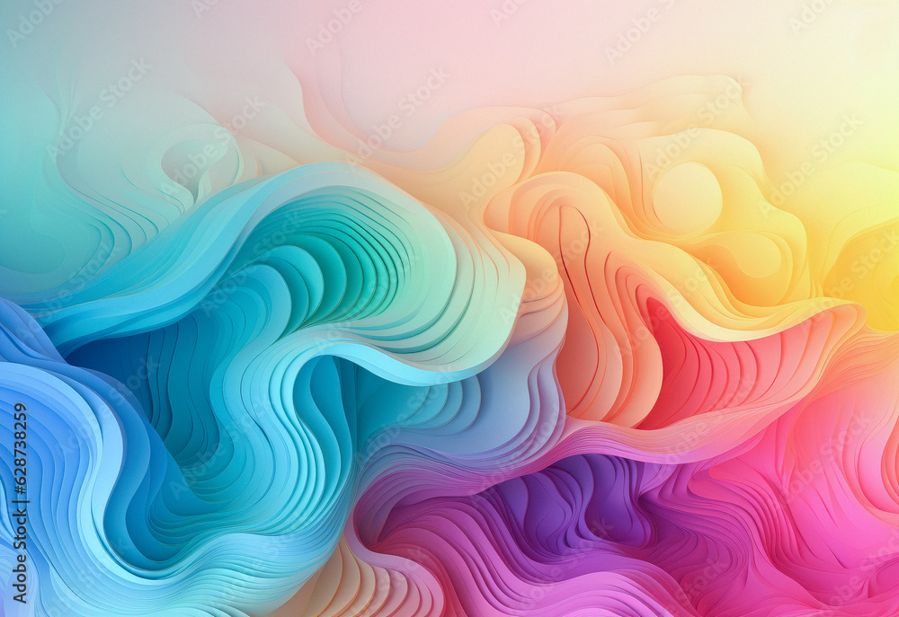 Obraz premium abstract pastel colorful background