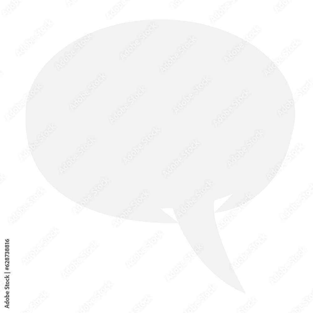 Digital png illustration of blank text bubble on transparent background Digital png illustration of blank text bubble on transparent background