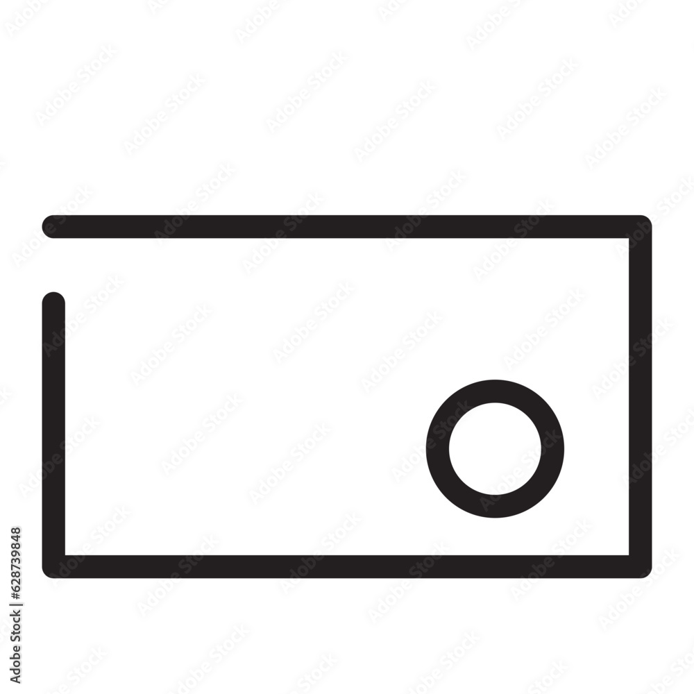 credit outline icon