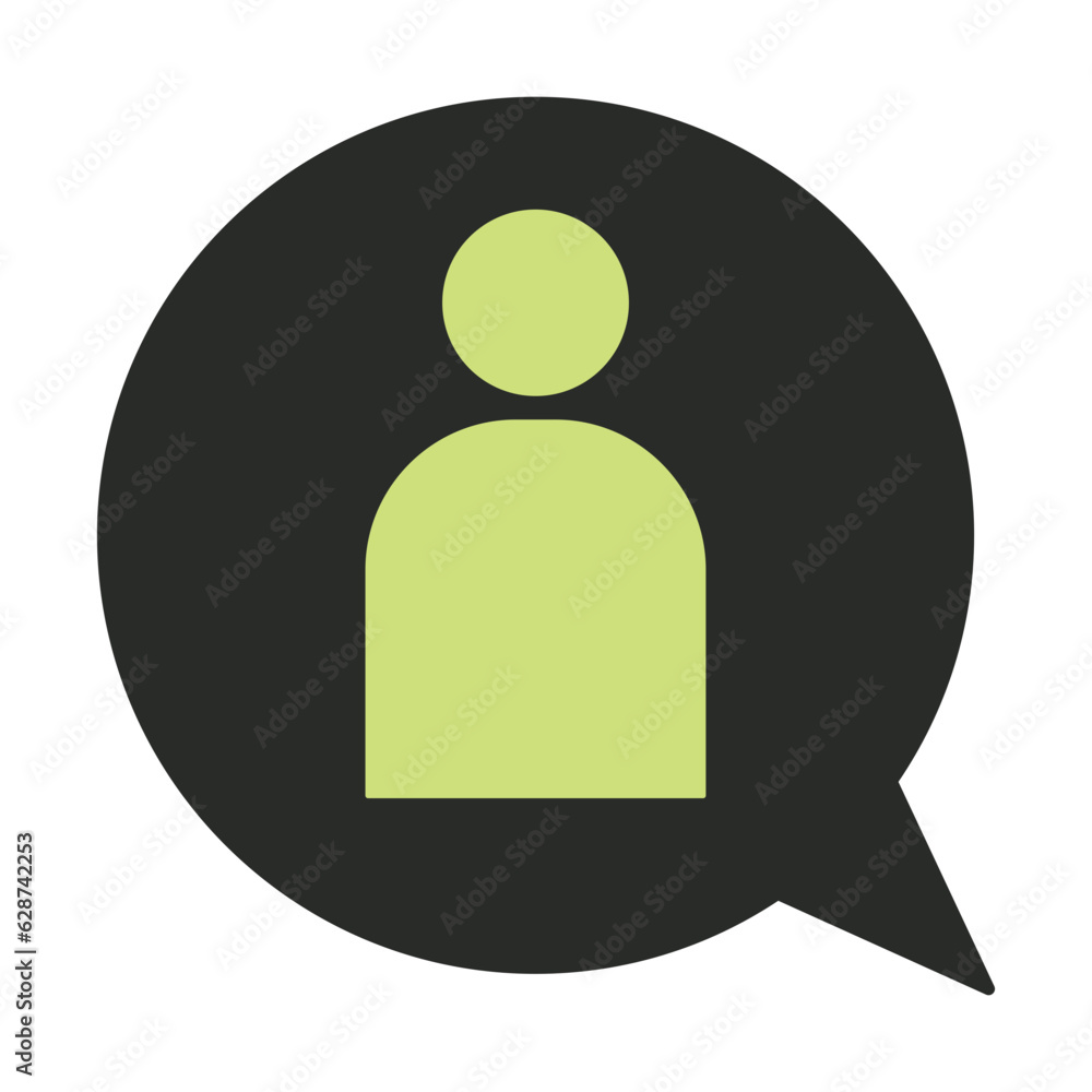 Icon contact illustration social icon Icon contact illustration social icon