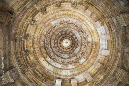 Canvas Print Sun Temple at Modhera, Patan in Gujarat
