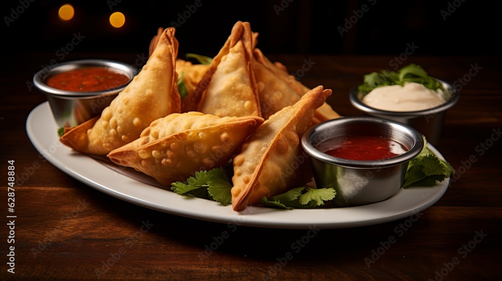 Deep fried samosas, generative ai Deep fried samosas, generative ai