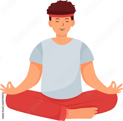 Sukhasana yoga pose asana