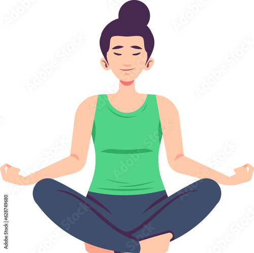 Sukhasana yoga pose asana
