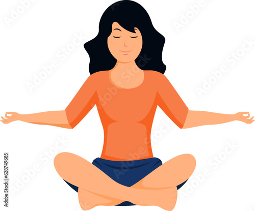 Sukhasana yoga pose asana
