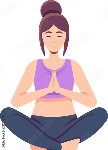 Sukhasana yoga pose asana