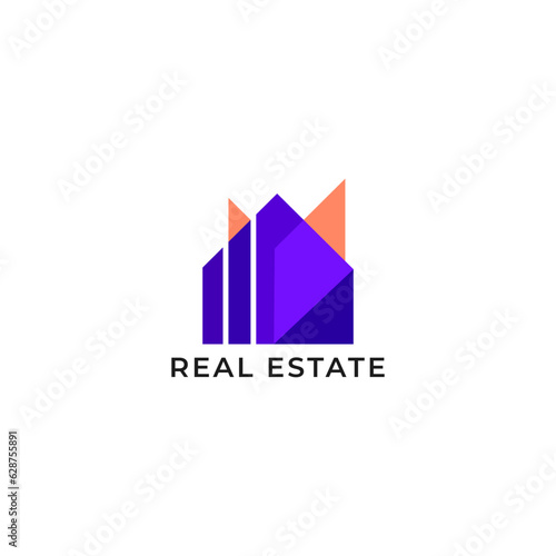 Free Download ILLUSTRATION HOME.MODERN HOUSE. RESENTIAL BUILDING SIMPLE MINIMALIST LOGO ICON DESIGN VECTOR. GOOD FOR REAL ESTATE, PROPERTY INSDUSTRY - GFXLoad