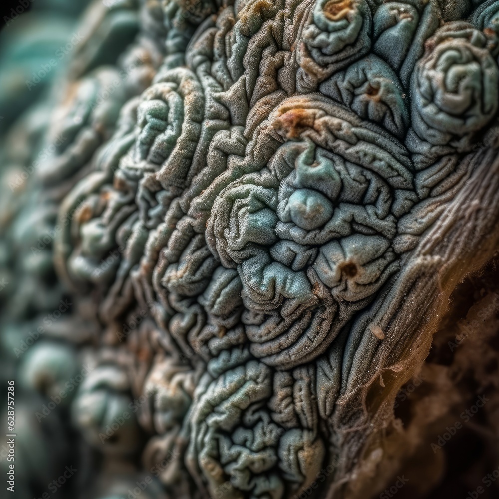 Closeup of a Unique Exotic Texture