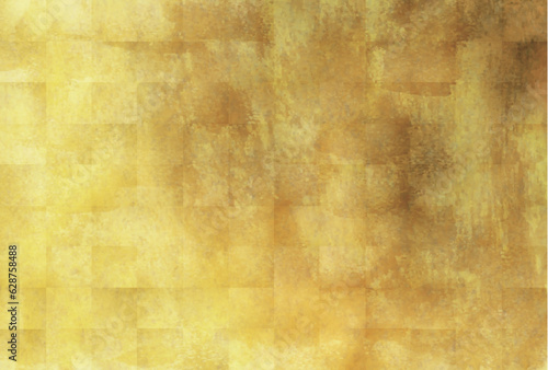 金　和紙　チェック　背景　テクスチャ