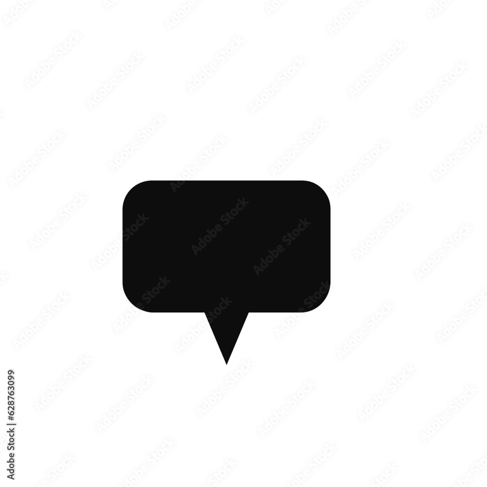 Comment icon vector. Chat, conversation icon symbol Comment icon vector. Chat, conversation icon symbol