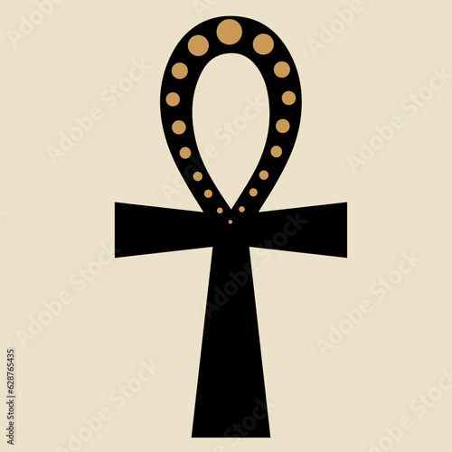 Egyptian pharaoh symbol. Vector illustration.