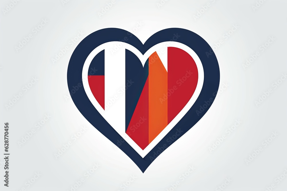 Diverse and Unique Minimalistic Sleek and Defined Heart Design Graphic Diverse and Unique Minimalistic Sleek and Defined Heart Design Graphic