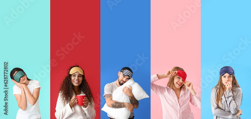 Collage of young people in ...