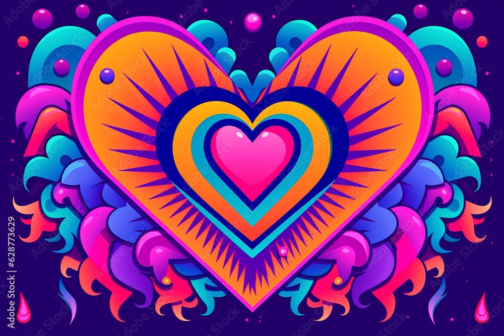 Diverse and Unique Minimalistic Sleek and Defined Heart Design Graphic Diverse and Unique Minimalistic Sleek and Defined Heart Design Graphic