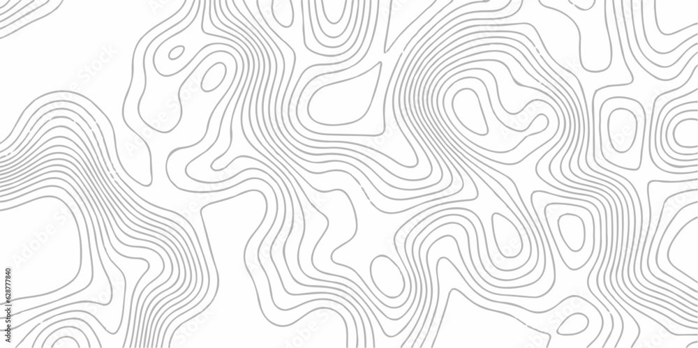 Topographic map and landscape terrain texture grid. Terrain map. Contours trails, image grid geographic relief topographic Cartography Background monochrome image. 3D waves Marble texture with pattern