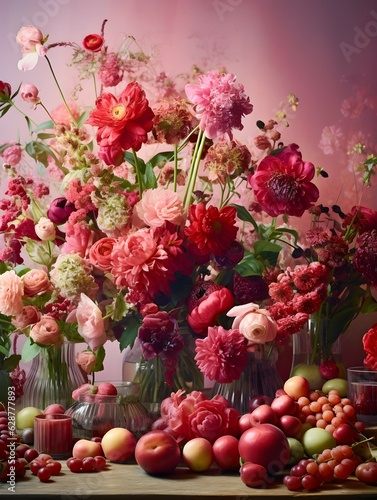 Stunning Dutch-Style Flower Arrangements in Vibrant Colors: Perfect for Your Business!