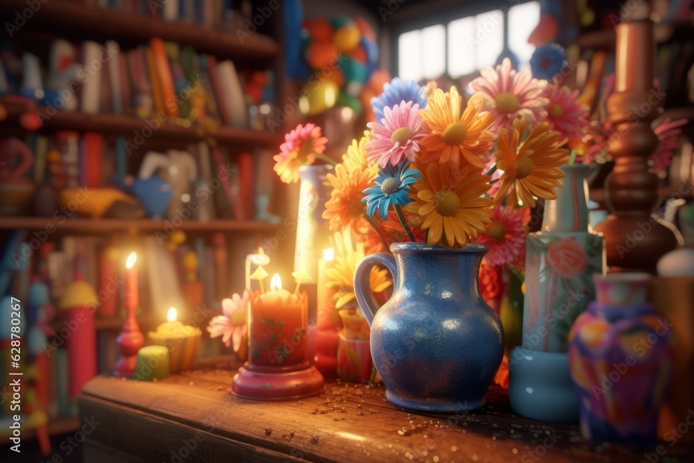 Enchanting Magic Realism 3D Render Background