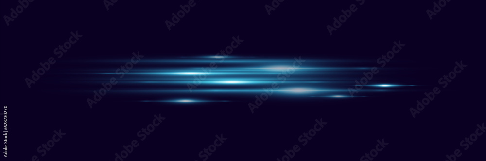 Beautiful flash of light and spark. Special effect, speed line. Magic moving fast laser beams, horizontal light beams. Beautiful flash of light and spark. Special effect, speed line. Magic moving fast laser beams, horizontal light beams.