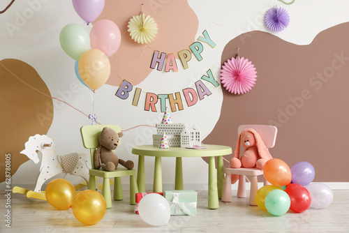 Interior for child's birthd...