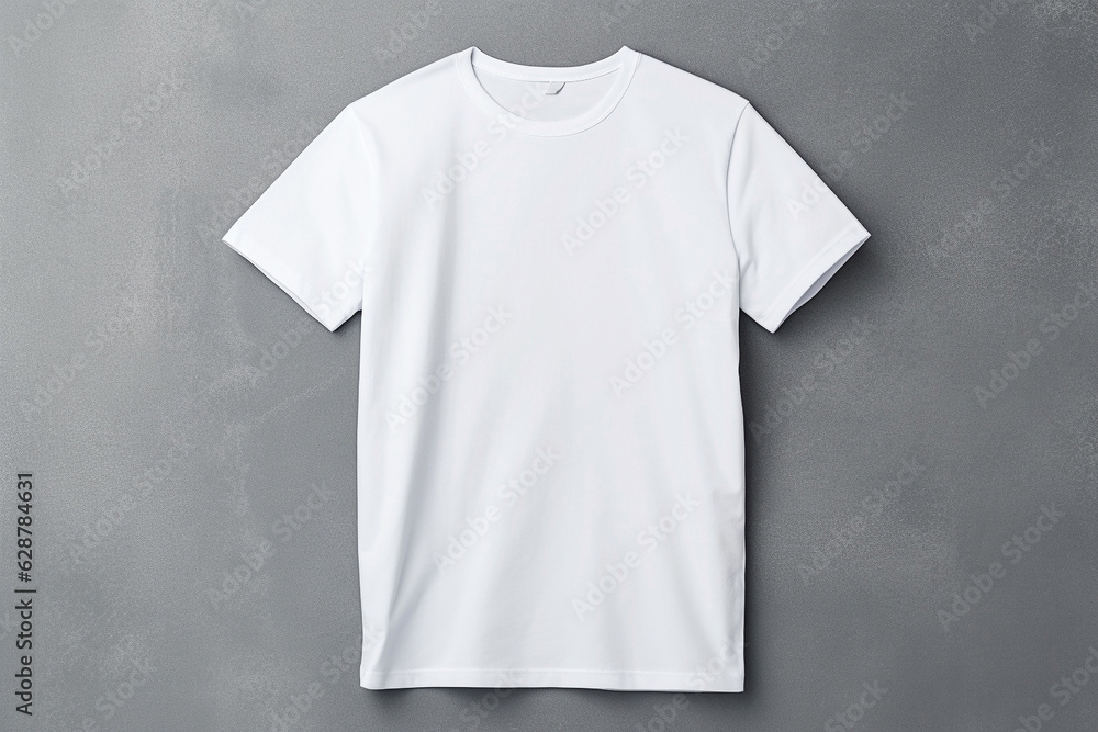White t-shirt with copy space